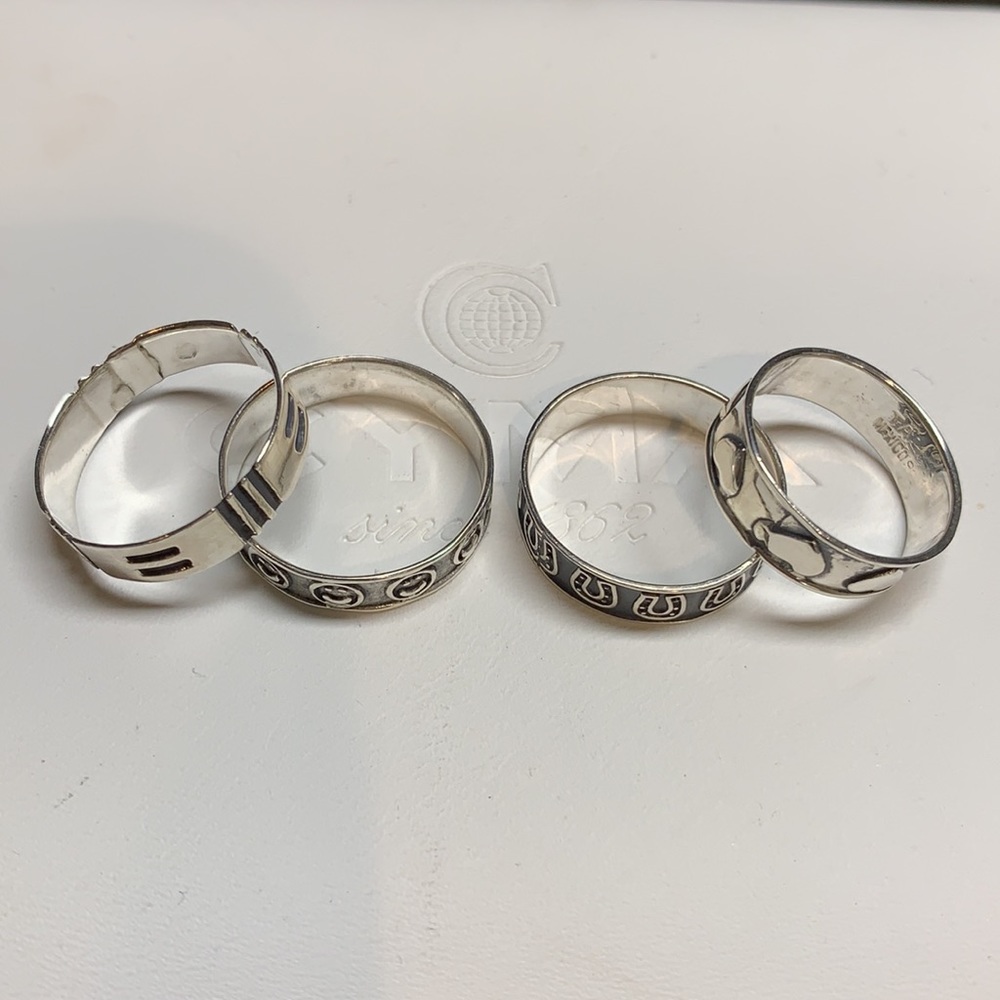 •MEXICO 925 Silver Rings-sets - Picture 4 of 7